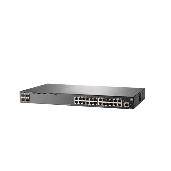 Hewlett Packard Enterprise Aruba JL259A - 24G 4SFP Managed Switch, L3, Gigabit Ethernet (10/100/1000), 1U, Grey