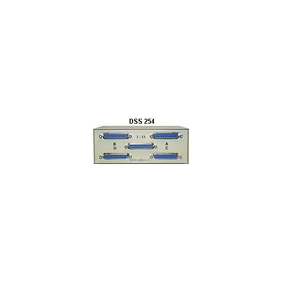 4-Port DB25 Manual Switch Box