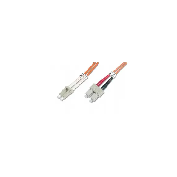 LC to SC Multimode Fiber Optic cable 2M