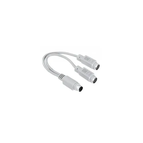PS/2 MiniDin6 Y-Adapter Cable M/F