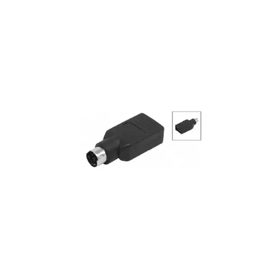 PS/2 MiniDin6 To USB A Adapter M/F