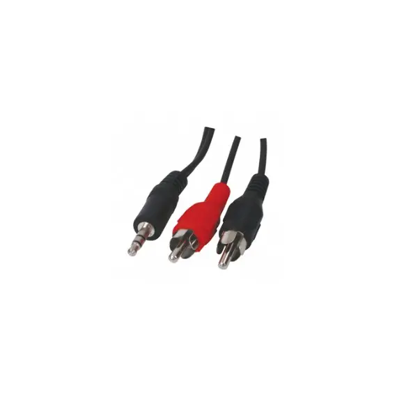 3.5 Stereo To 2RCA Audio connection cable M/M 20cm