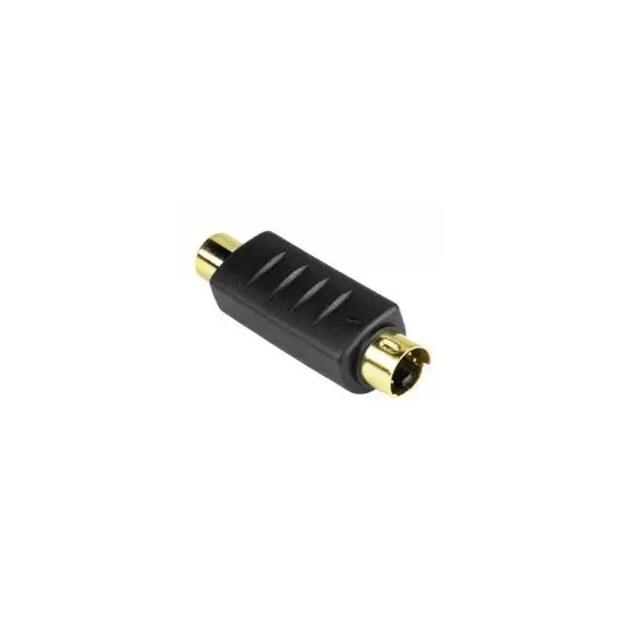 RCA Female To SVHS Male Gold Adapter