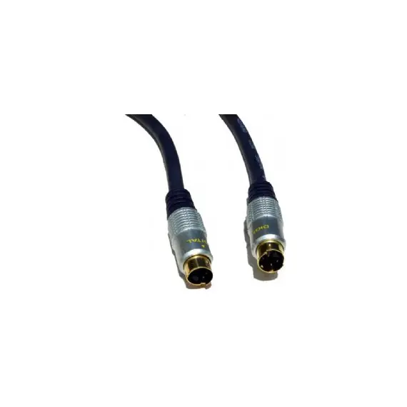 Svideo connection cable HQ M/M 2m