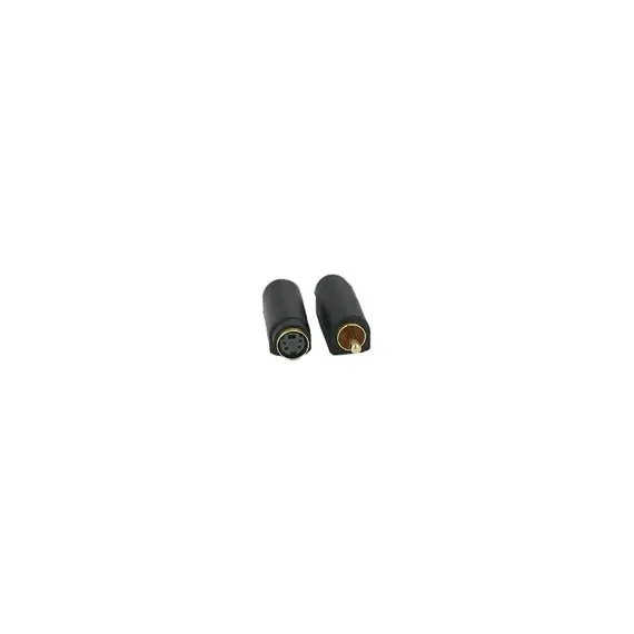 RCA Male To SVHS Female Gold Adapter