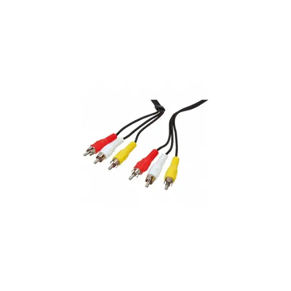 3RCA Audio/Video Combination Cable M/M 2M