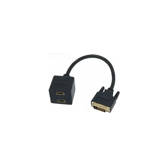 DVI To 2 HDMI Splitter Cable 30cm