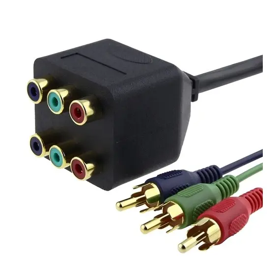 מפצל 1/2 קומפוננט 3rca אורך 30 סמ