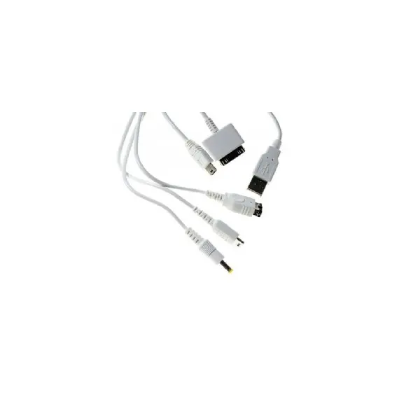 6in1 USB Charging Cable For IPHONE/HTC/ PSP/NDS/DS LITE/DSI
