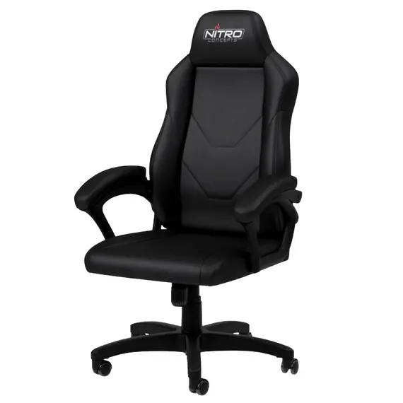 NITRO CONCEPTS C100 - GAMING CHAIR, BLACK