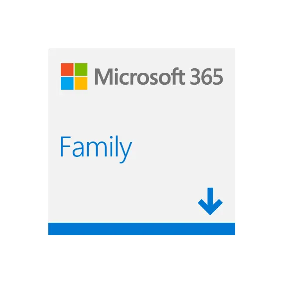 Microsoft 365 Family ESD - 6GQ-00085 - Office Suite, 1YR 