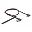 כבל USB-A ל- Type-C ז/ז זוויתי 2 צדדים אורך 50 ס"מ דגם 85280, 2 image