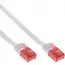 InLine 71603W - Flat Ultraslim Patch Cable, U/UTP, Cat.6, Gigabit Ready, 3m, White