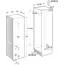 Gorenje NRKI517E62WF Built-In Fridge-Freezer - 252 L, E, Wi-Fi, 1772 mm, White, 1YR – מקרר, תמונה 3