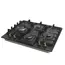 Gorenje GW6D42CLB - Gas Hob, 4 Burners, 130 mm, Black, 1YR – כיריים, תמונה 4