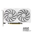 ASUS 90YV0LG3-M0NA00 Video Card - 16 GB GDDR6, PCI Express 5.0, AMD Radeon RX 9060 XT, 128 bit, White, 1YR, изображение 3