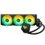 ASUS 90RC00M1-M0UAY0 TUF GAMING LC II 360 ARGB Liquid CPU Cooler - 360 mm, 3x 120 mm, 6 Years Warranty, 2000 RPM, Aluminium, Copper, Black, 6YR