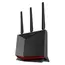 ASUS 90IG08W0-MO9A0V RT-BE86U WiFi Router - Dual-Band up to 6800 Mbps, WiFi 7 (802.11be), Ethernet LAN, Black, 1YR