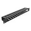 Delock 66550 - 1U/19 - Front Panel for Cable Management in a Communications Rack", 2 image
