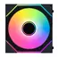 Lian-Li 120mm UNI FAN SL-INF Wireless - PC Case Fan, Black, צבע המוצר: Black