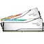 G.Skill DDR5 64GB (2x32GB) 6400 CL32 Trident Z5 Royal Silver, מהירות הזיכרון: 6400 MHz, זמן איחזור CAS: 32, צבע המוצר: Silver