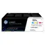HP CF253XM - Laser Printer Toner Cartridge, 3 pcs, Cyan, Magenta, Yellow