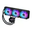 ASUS 90RC00T1-M0UAY0 ROG Strix LC III 360 ARGB Liquid CPU Cooler - 360 mm, 3x 120 mm, AMD AM5/AM4, Intel LGA 1851/1700/1200/115x, LCD, Black, 1YR, צבע המוצר: Black, 2 image