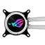 ASUS 90RC00T2-M0UAY0 ROG Strix LC III all-in-one CPU liquid cooler - 120 mm fans (three), ARGB / AURA Sync, White, 1YR, צבע המוצר: White, 5 image