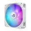 ASUS 90RC00T2-M0UAY0 ROG Strix LC III all-in-one CPU liquid cooler - 120 mm fans (three), ARGB / AURA Sync, White, 1YR, צבע המוצר: White, 10 image