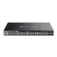 TP-Link SG6654XHP Network Switch - 48x 10/100/1000 Mbps PoE+ RJ45 Ports, Managed, 1U, AC, Black
