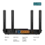 TP-Link ARCHER AX55 PRO Wireless Router - Wi-Fi 6 802.11ax AX3000, 3000 Mbps, USB port, Black, 6 image