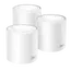 TP-Link DECO X50 3-PACK Mesh Wi-Fi System - Wi-Fi 6 802.11ax, White