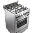 DeLonghi PRO 66 MXL PZ Freestanding Cooker - Gas, 4 Burners, A, Stainless Steel, 1YR, image 4