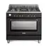 DeLonghi PEMA 965 C - Range Cooker, 87 L, 5 Zones, Gas, A, Anthracite