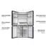 Haier HRF5800BS Four-Door Refrigerator - 504 L, E, image 3