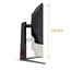 AOC CU34G4 Gaming Monitor - 34", UltraWide Quad HD, 180 Hz, Fast VA, Curved, 4 image