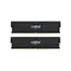 Crucial CP2K32G64C40U5B Memory Module - 64GB 2x32GB, DDR5, 6400, CL40, EXPO/XMP, Black, 1YR, imagen 3