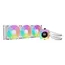 Be quiet! BW033 Light Loop IO LCD 360 mm White Liquid CPU Cooler - 360 mm, 3x 120 mm, RGB, 3 Years Warranty, 360 mm, Rifle Bearing, 1 pcs, 2100 RPM, 52 mm, 3YR