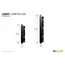 Be quiet! BW033 Light Loop IO LCD 360 mm White Liquid CPU Cooler - 360 mm, 3x 120 mm, RGB, 3 Years Warranty, 360 mm, Rifle Bearing, 1 pcs, 2100 RPM, 52 mm, 3YR, imagen 8
