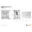 Be quiet! BGW86 PC Case - ATX, Glass, 185 mm, 400 mm, White – מארז גיימינג, תמונה 8