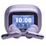 JBL JBLLIVEBEAM4PUR Headphones - Spatial Sound, Wireless, Bluetooth, In-ear, Built-in Microphone, 48 hours, IP55, Purple – אוזניות, תמונה 2