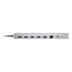 ATEN UH3240 Docking Station - 2 HDMI, USB-C 3.2 Gen 1, 1 RJ-45, 60 Hz, 0.4 m, 16 mm, 1 pcs, Silver, imagen 2